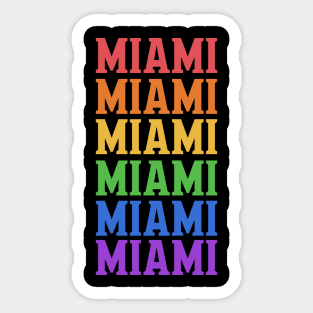 MIAMI LITTLE HAVANA FOOD Sticker